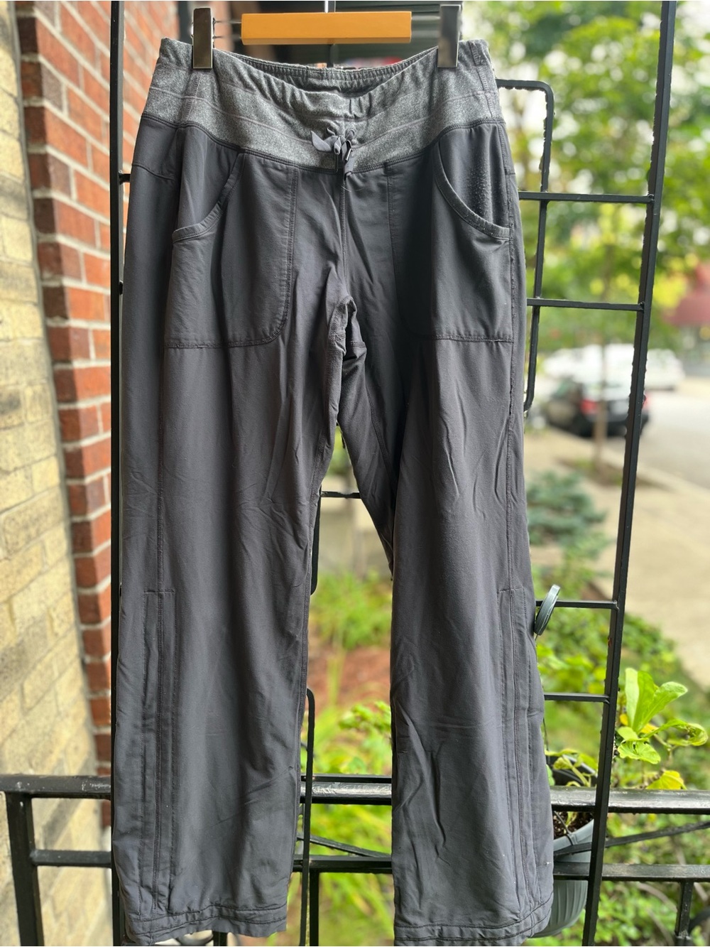 Women’s Grey Drawstring Casual Pants